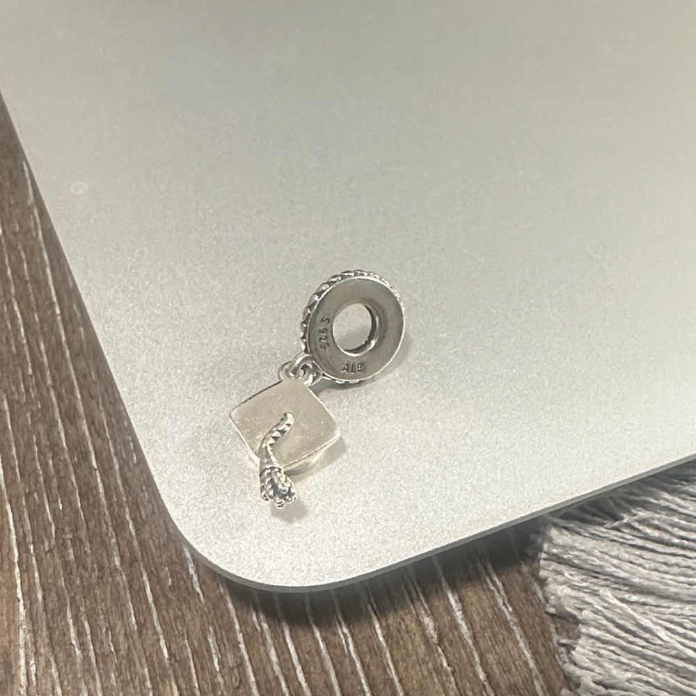 Pandora Silver Graduation Charm